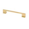 Topex Design 96 - 128 mm Rectangular Pull - Matte Brass 8-10431280960903